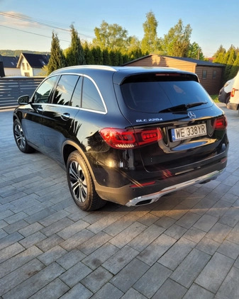 Mercedes-Benz GLC cena 129150 przebieg: 207000, rok produkcji 2020 z Kraków małe 92